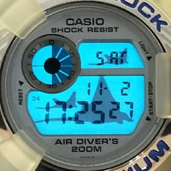 G-SHOCK CASIO Watch DW-8201WC-2T FROGMAN W.C.C.S. Frogman Triple Manta EL Titanium Case World Coral Reef Conservation Society Skeleton Blue Released June 1998 Mikunigaoka Store