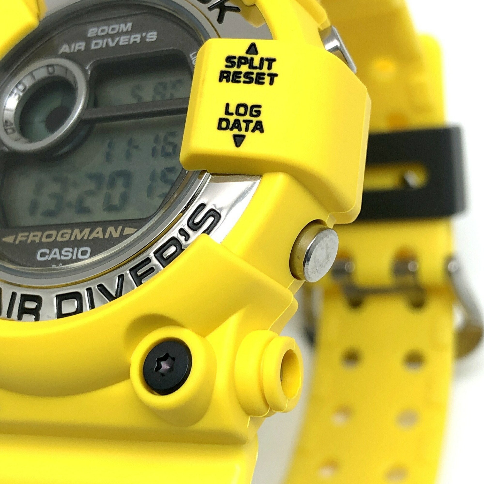 G-SHOCK CASIO Watch DW-8250YU-9T FROGMAN'99 Limited Edition Yellow Frog EL Released in May 1999 Mikunigaoka Store