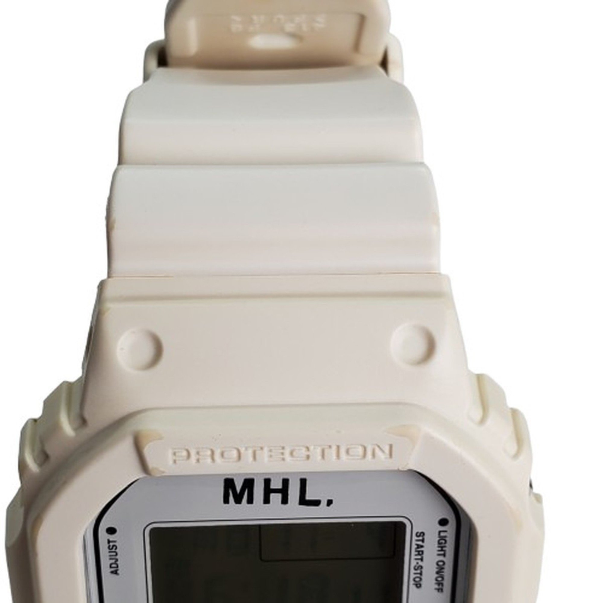 G-SHOCK CASIO Watch DW-5600VT MHL Margaret Howell Collaboration Double Name Digital Quartz White Kaizuka Store