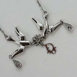 Christian Dior Dior Necklace Dove Silver