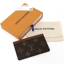 Louis Vuitton LOUIS VUITTON Card Case Porte Carte Simple Business Holder M61733 Armagnac Brown Item