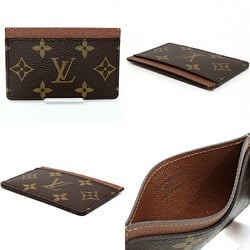 Louis Vuitton LOUIS VUITTON Card Case Porte Carte Simple Business Holder M61733 Armagnac Brown Item