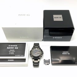 G-SHOCK CASIO Watch MRG-G2000HB-1A MR-G Tsuiki Full Metal Titanium Bluetooth GPS Radio Solar Mobile Link LED Light Traditional Techniques Made by Craftsmen October 2017 Mikunigaoka Store