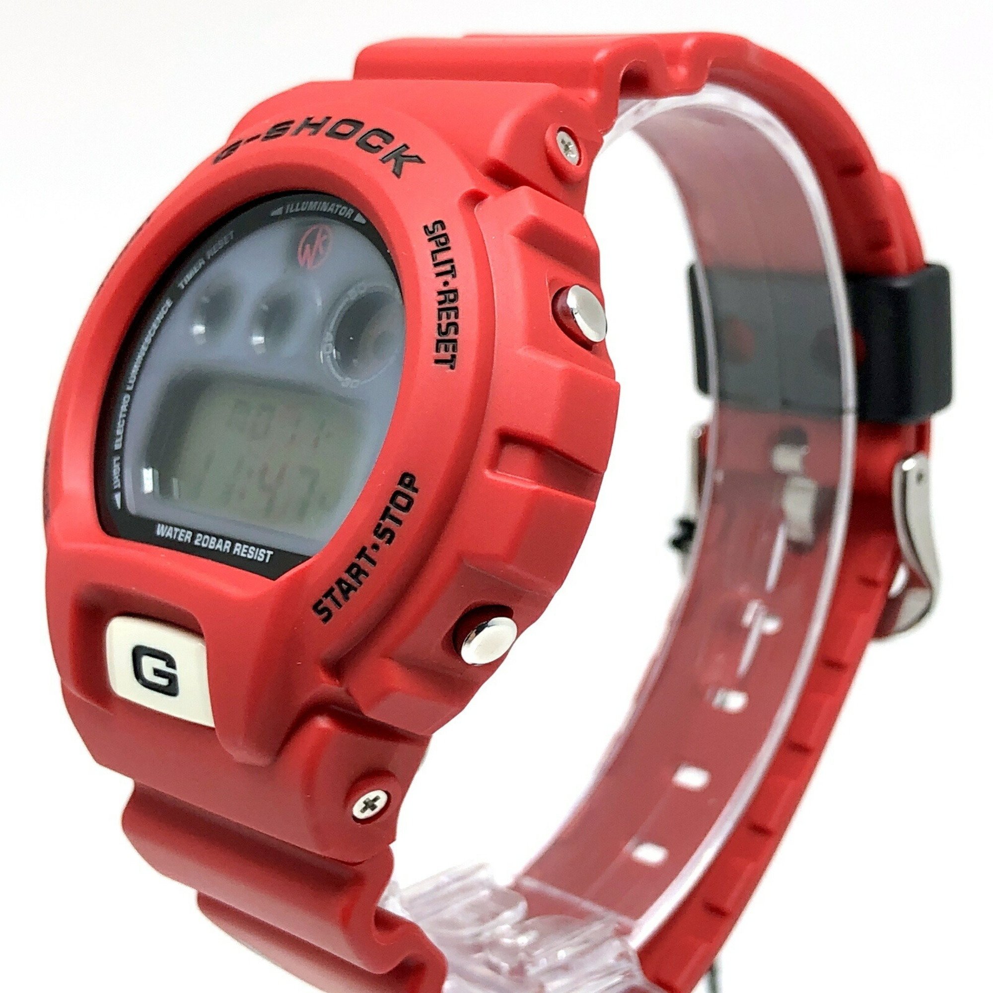 G-SHOCK CASIO Watch DW-6900BKIN29-9 Kinnikuman 29th Anniversary Collaboration Model Illustration Superhuman Silhouette Red Released in February 2008 Mikunigaoka Store