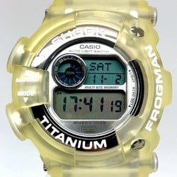 G-SHOCK CASIO Watch DW-9900WC-7T FROGMAN W.C.C.S. Frogman Double Manta EL Titanium Case World Coral Reef Conservation Society White Skeleton Silver Released June 1999 Mikunigaoka Store