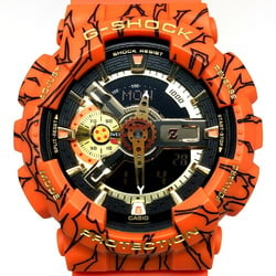 G-SHOCK CASIO Watch GA-110JDB-1 DRAGONBALL Z Collaboration Model LED Light Analog Digital Orange Illustration Son Goku Four-Star Ball Released in August 2020 Mikunigaoka Store