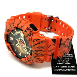 G-SHOCK CASIO Watch GA-110JDB-1 DRAGONBALL Z Collaboration Model LED Light Analog Digital Orange Illustration Son Goku Four-Star Ball Released in August 2020 Mikunigaoka Store