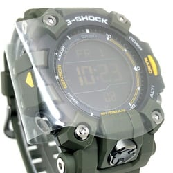 G-SHOCK CASIO Watch GW-9500-3 MUDMAN Radio Solar Triple Sensor Altitude, Compass, Barometric Pressure/Thermometer Carbon Core Guard Structure Dustproof and Mudproof LED Backlight Black x Khaki Released in July 2023 Mikunigaoka Store