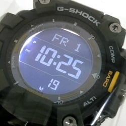 G-SHOCK CASIO Watch GW-9500-3 MUDMAN Radio Solar Triple Sensor Altitude, Compass, Barometric Pressure/Thermometer Carbon Core Guard Structure Dustproof and Mudproof LED Backlight Black x Khaki Released in July 2023 Mikunigaoka Store