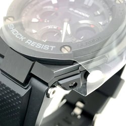 G-SHOCK CASIO Watch GST-W100G-1B G-STEEL Radio Solar Layer Guard Structure Double LED Light Metal x Resin Band Ana-Digi Black Monotone Released July 2016 Mikunigaoka Store