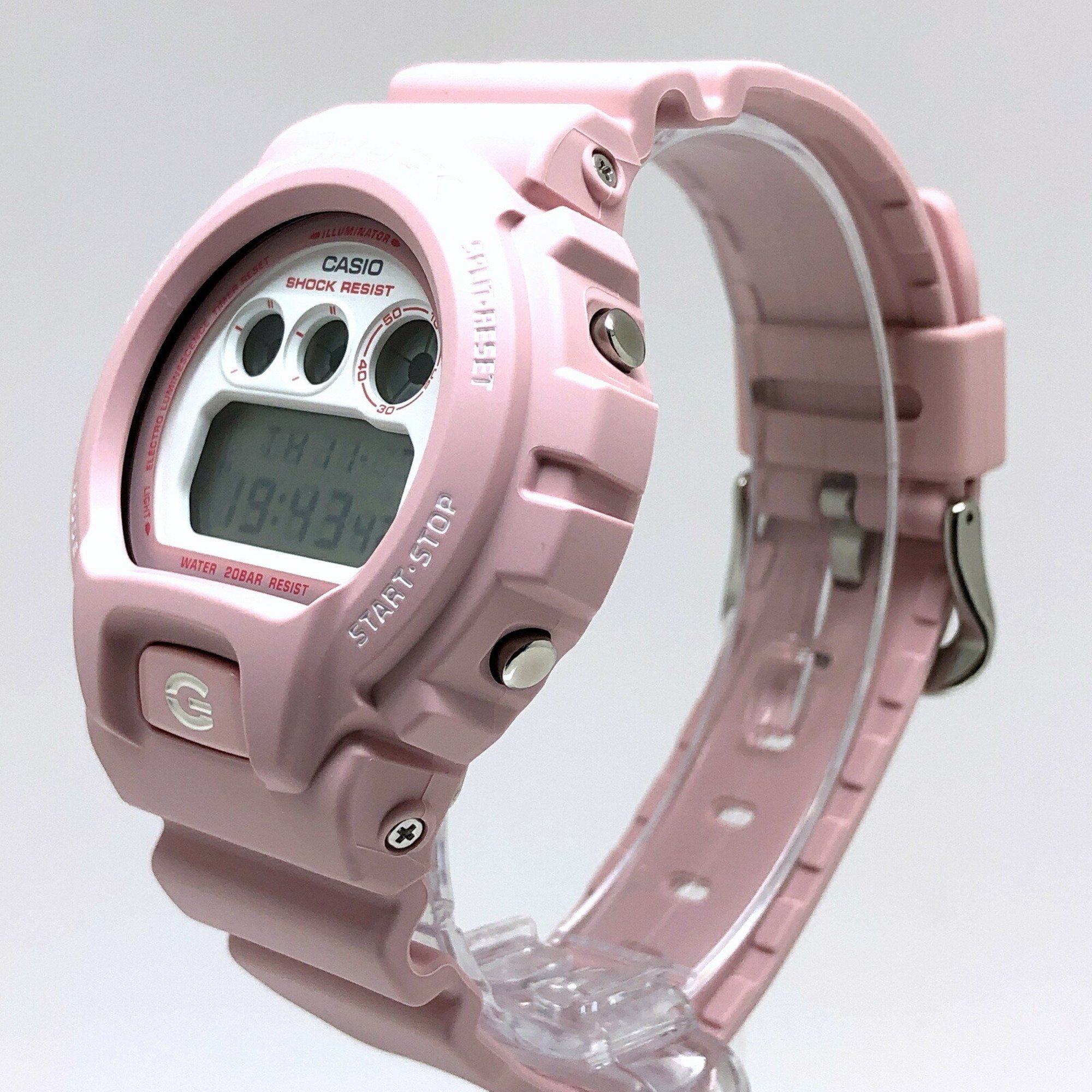 G-SHOCK CASIO Watch DW-6900TCB-4 SAKURA STORM Sakura Storm Cherry Blossom Snowstorm Light Pink EL Backlight Released January 2019 Mikunigaoka Store