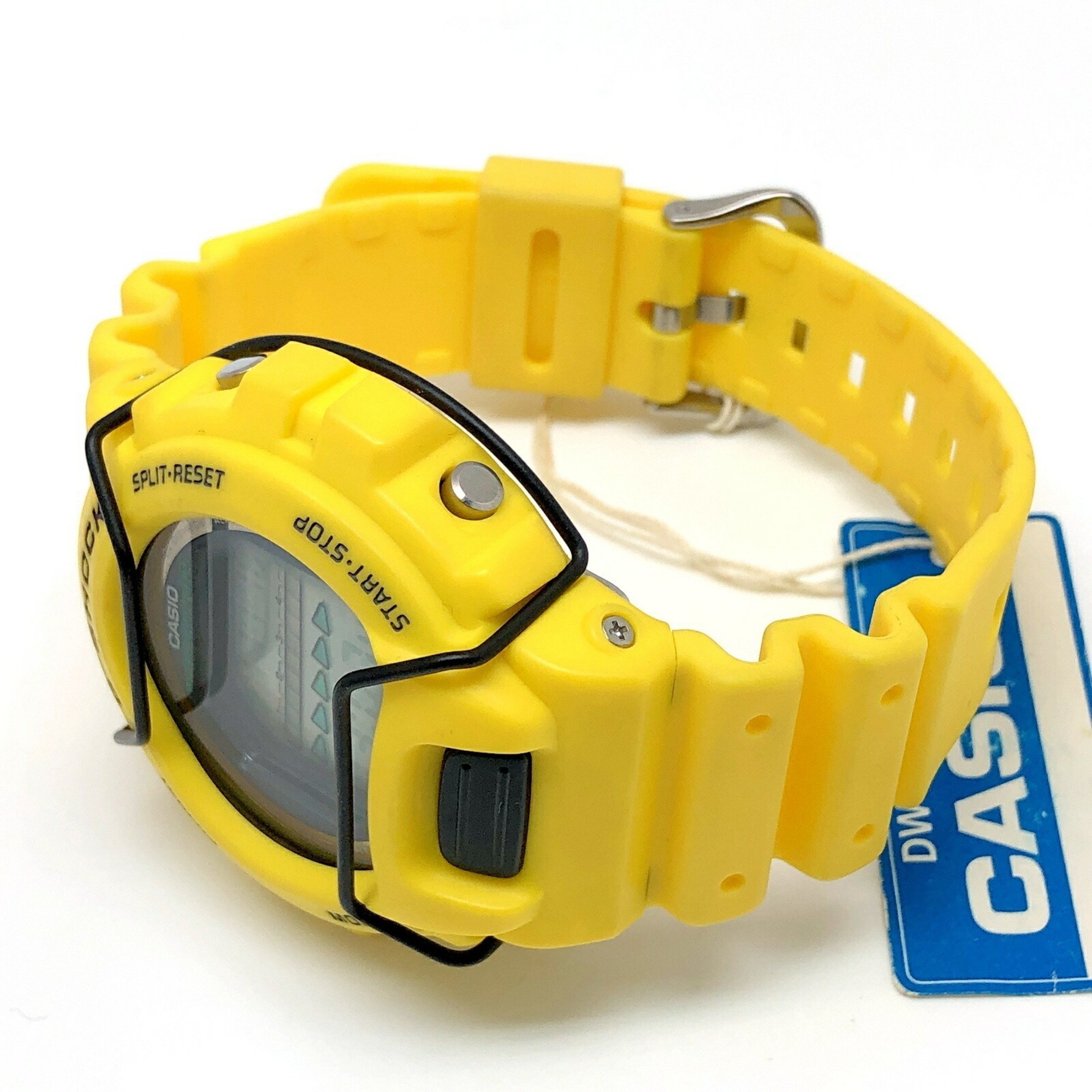 G-SHOCK CASIO Watch DW-6630B-9 FOX FIRE Protector Yellow G Mark EL Backlight Released November 1994 Mikunigaoka Store