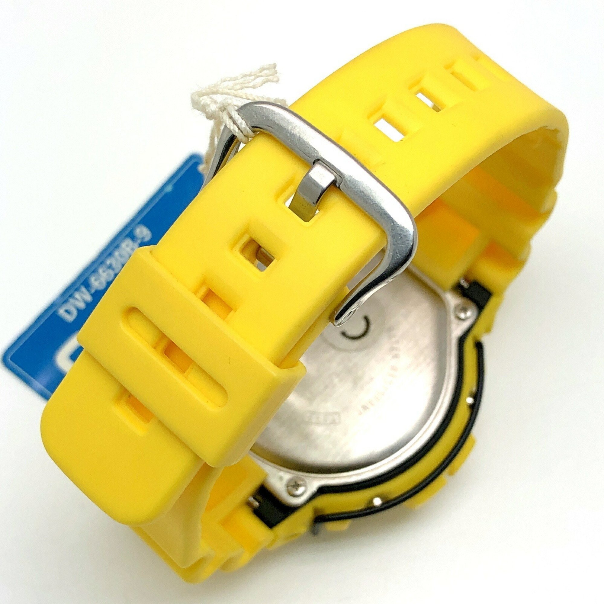 G-SHOCK CASIO Watch DW-6630B-9 FOX FIRE Protector Yellow G Mark EL Backlight Released November 1994 Mikunigaoka Store