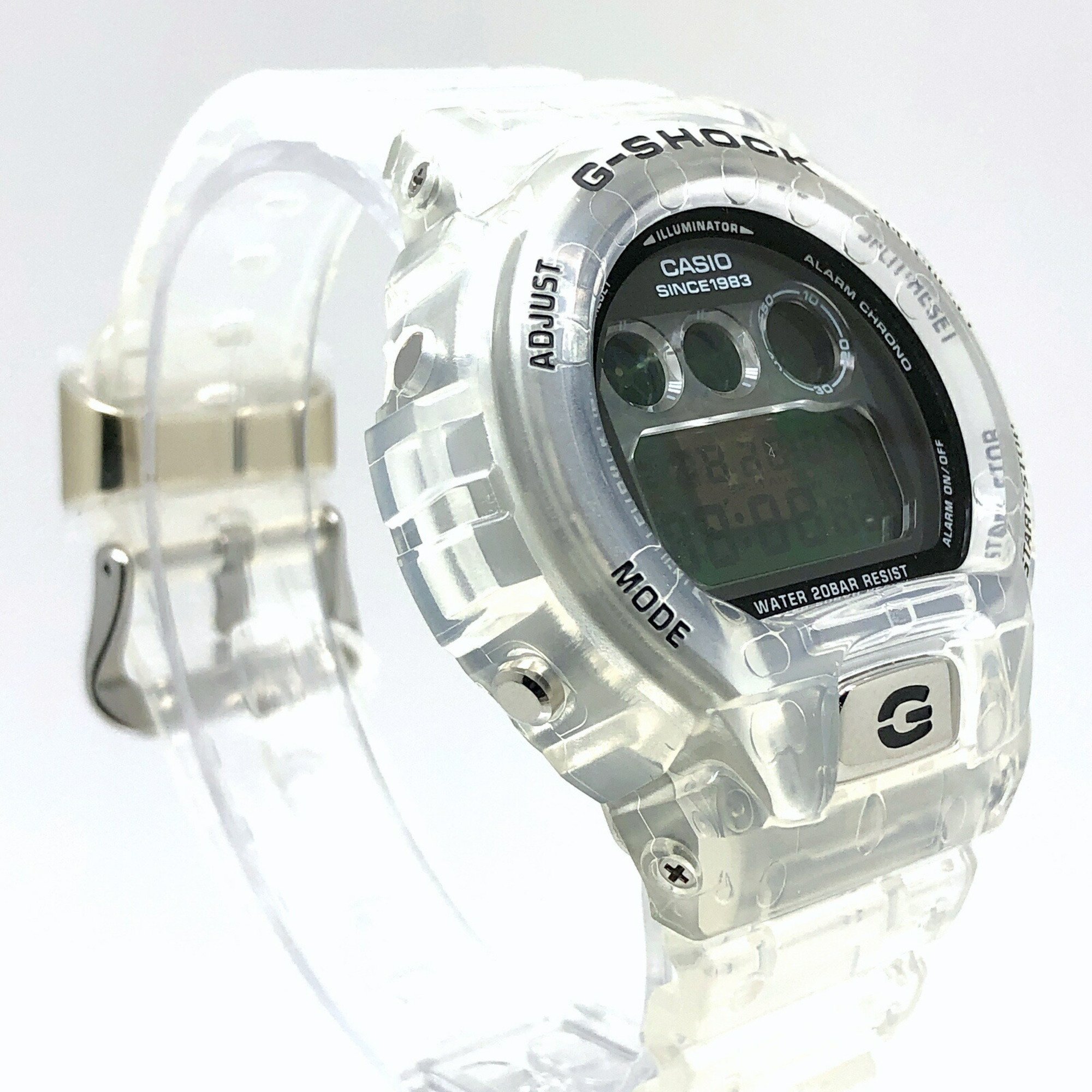 G-SHOCK CASIO Watch DW-6940RX-7 40th ANNIVERSARY CLEAR REMIX Anniversary Clear Remix Skeleton Released in July 2023 Mikunigaoka Store