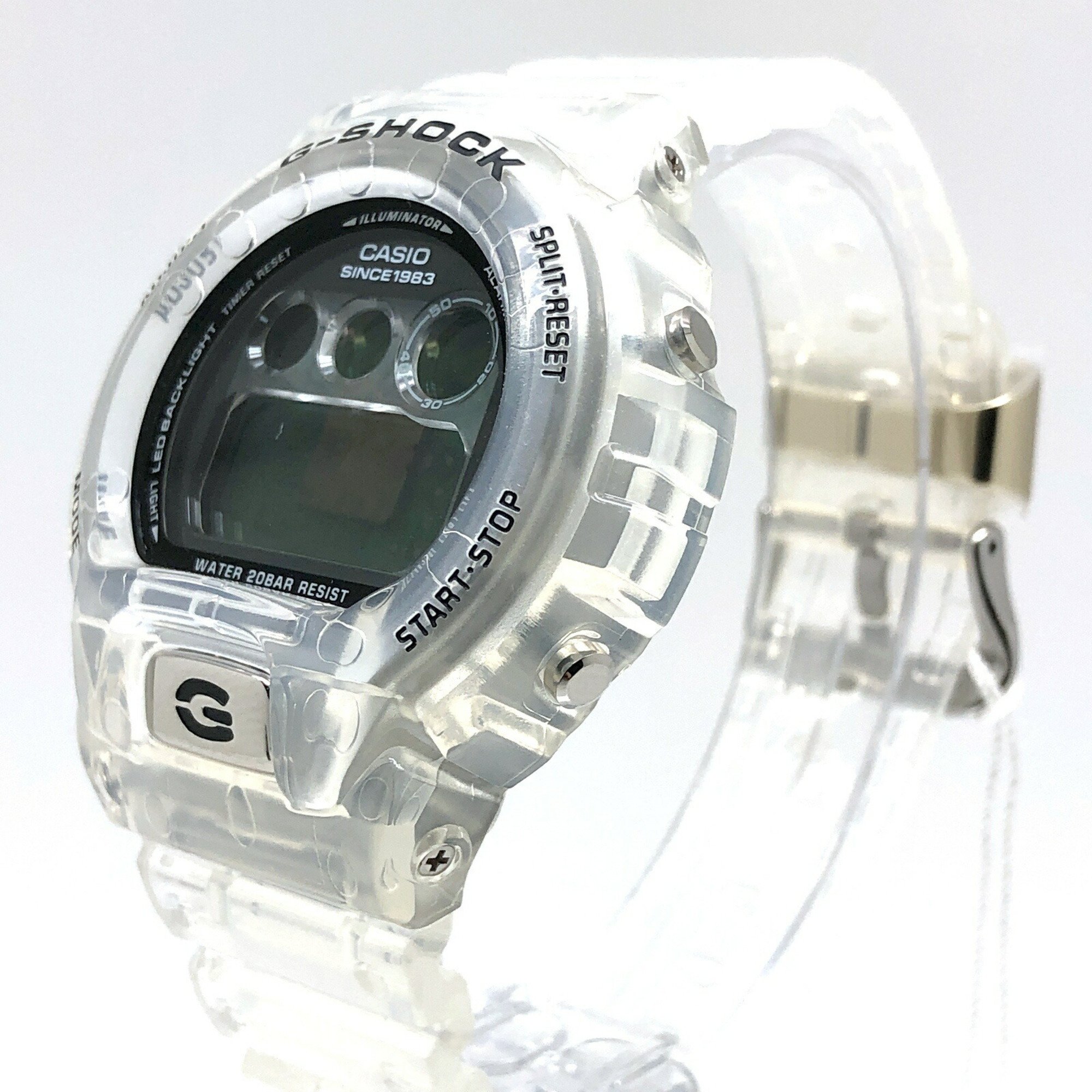 G-SHOCK CASIO Watch DW-6940RX-7 40th ANNIVERSARY CLEAR REMIX Anniversary Clear Remix Skeleton Released in July 2023 Mikunigaoka Store