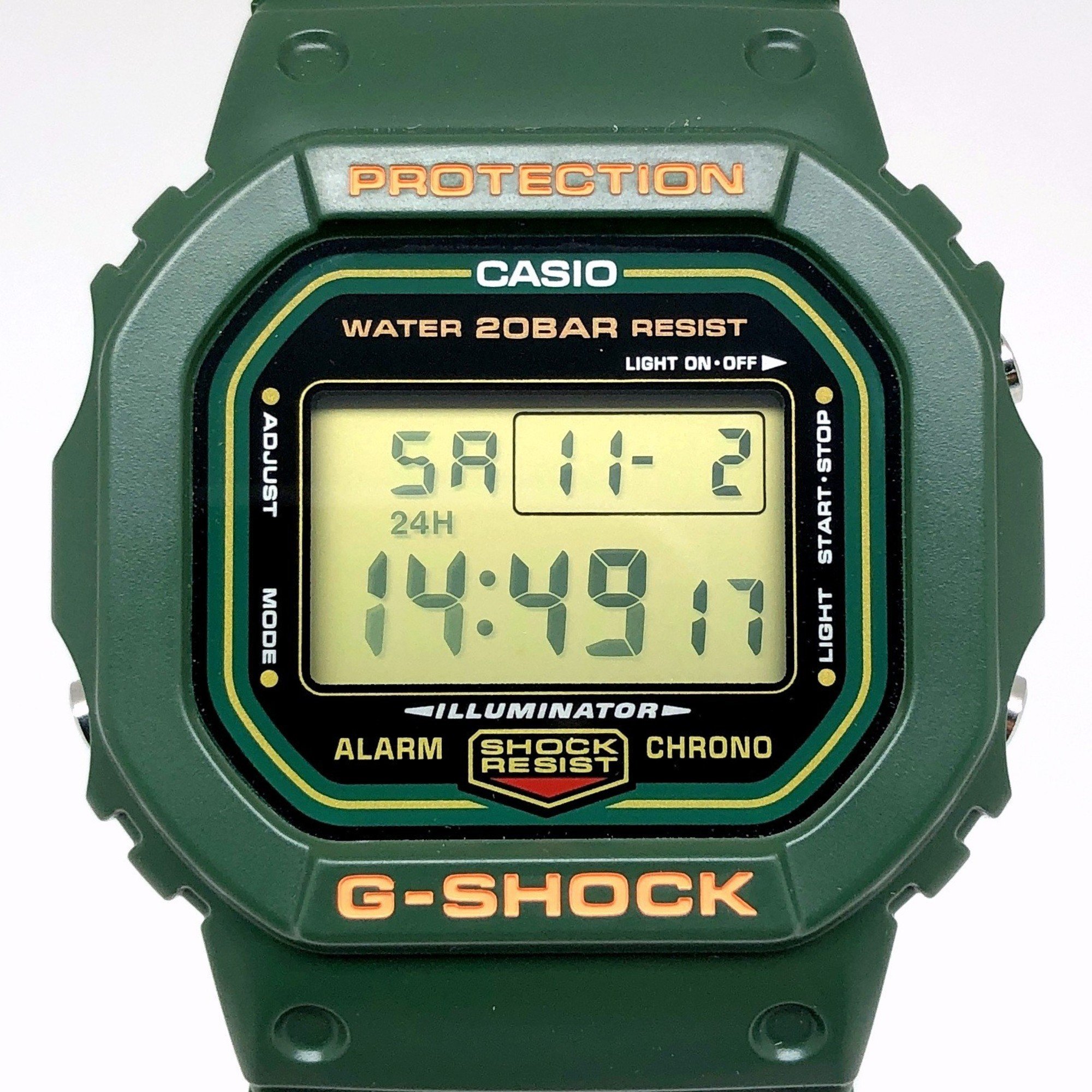 G-SHOCK CASIO Casio Watch DW-5600RB-3 Reprint Green Speed Early Color Revival DW-5600B-3V Reproduction Model Released October 2021 Mikunigaoka Store