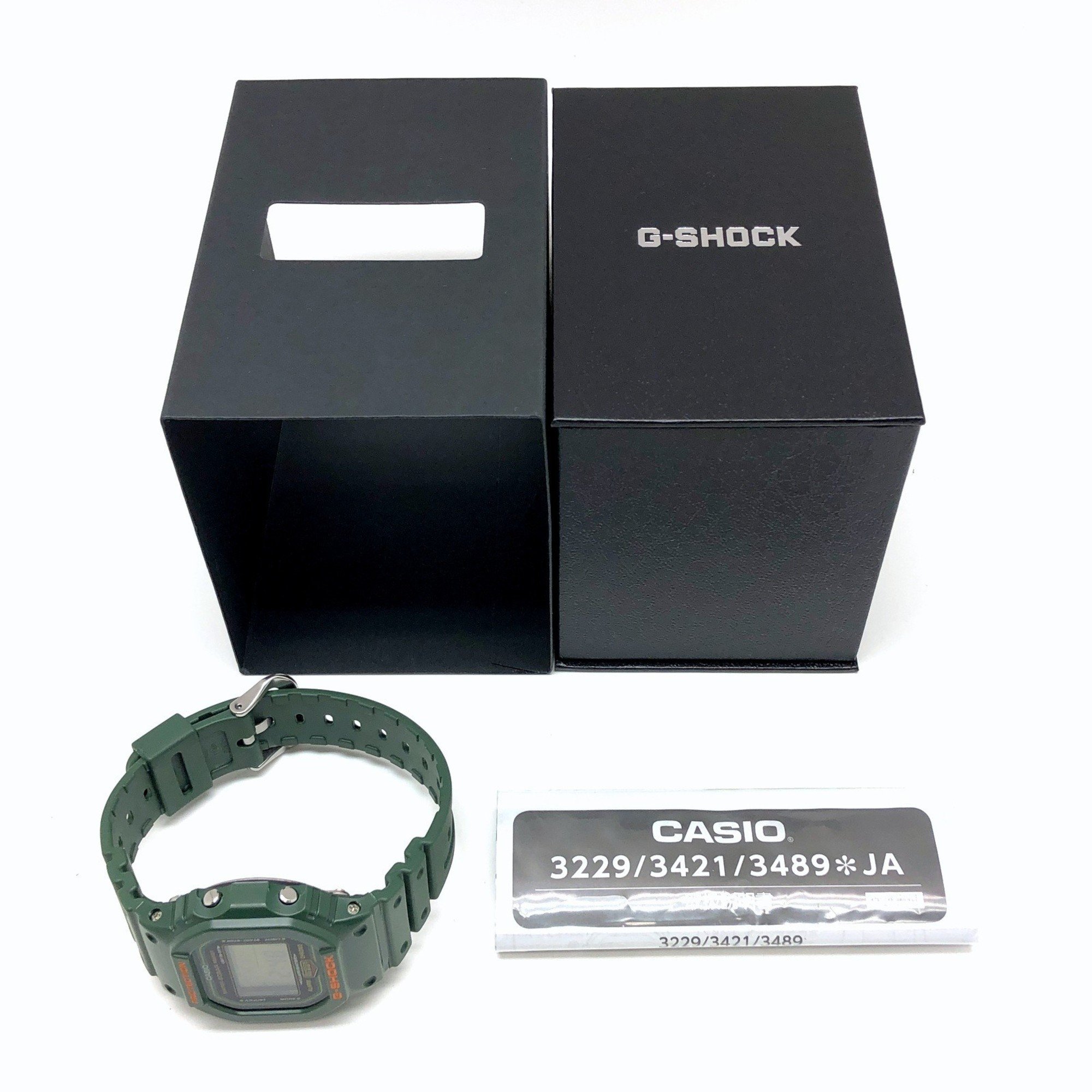 G-SHOCK CASIO Casio Watch DW-5600RB-3 Reprint Green Speed Early Color Revival DW-5600B-3V Reproduction Model Released October 2021 Mikunigaoka Store