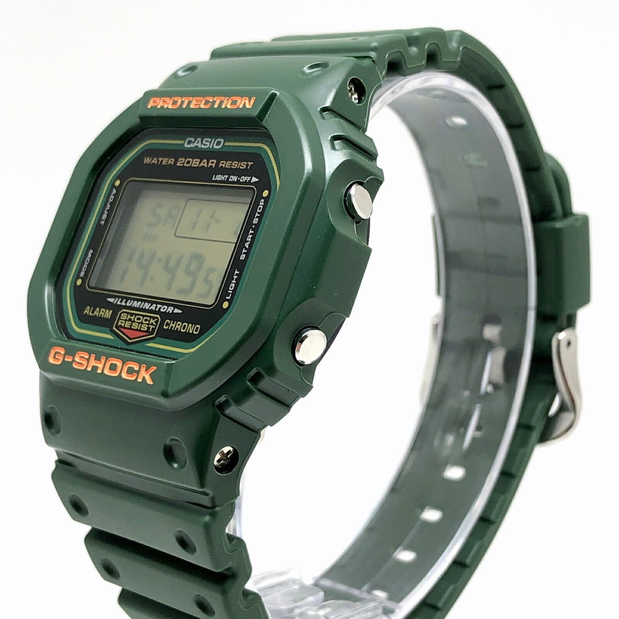 G-SHOCK CASIO Casio Watch DW-5600RB-3 Reprint Green Speed Early Color Revival DW-5600B-3V Reproduction Model Released October 2021 Mikunigaoka Store