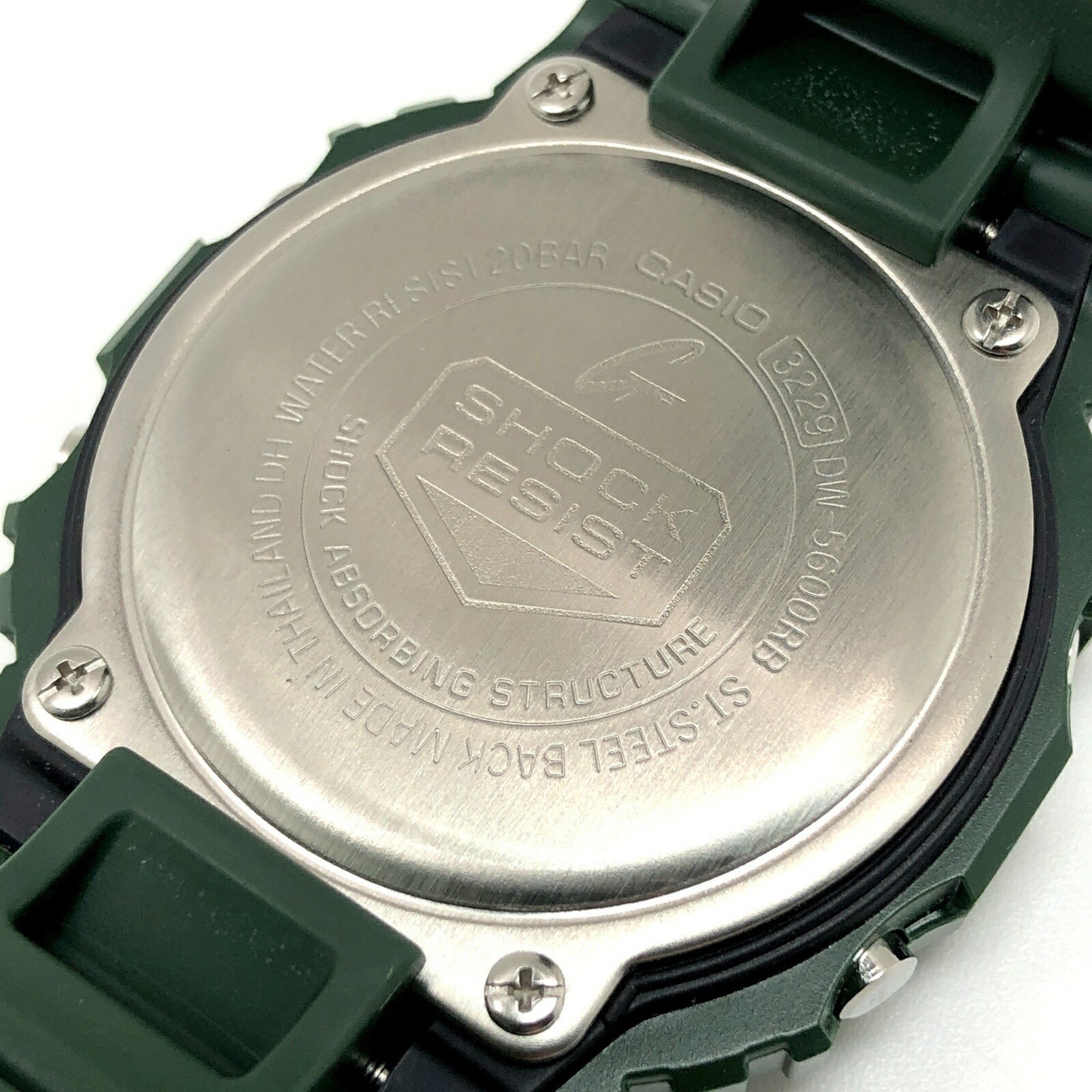 G-SHOCK CASIO Casio Watch DW-5600RB-3 Reprint Green Speed Early Color Revival DW-5600B-3V Reproduction Model Released October 2021 Mikunigaoka Store