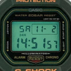 G-SHOCK CASIO Casio Watch DW-5600RB-3 Reprint Green Speed Early Color Revival DW-5600B-3V Reproduction Model Released October 2021 Mikunigaoka Store