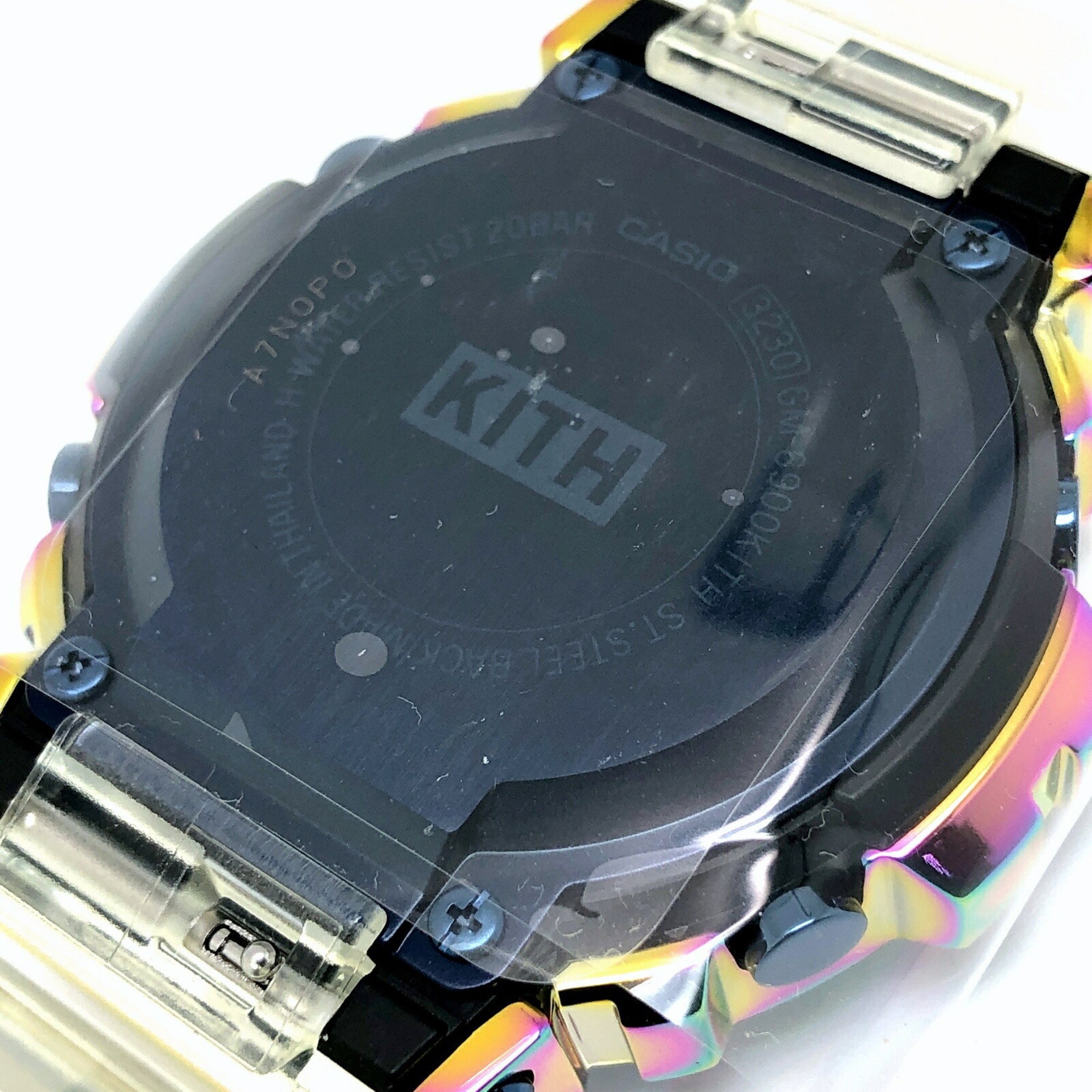 G-SHOCK CASIO Watch GM-6900KITH-2 10th ANNIVERSARY Kiss Anniversary 3rd Collaboration Model Metal Bezel Rainbow IP Skeleton Belt Released in March 2021 Mikunigaoka Store