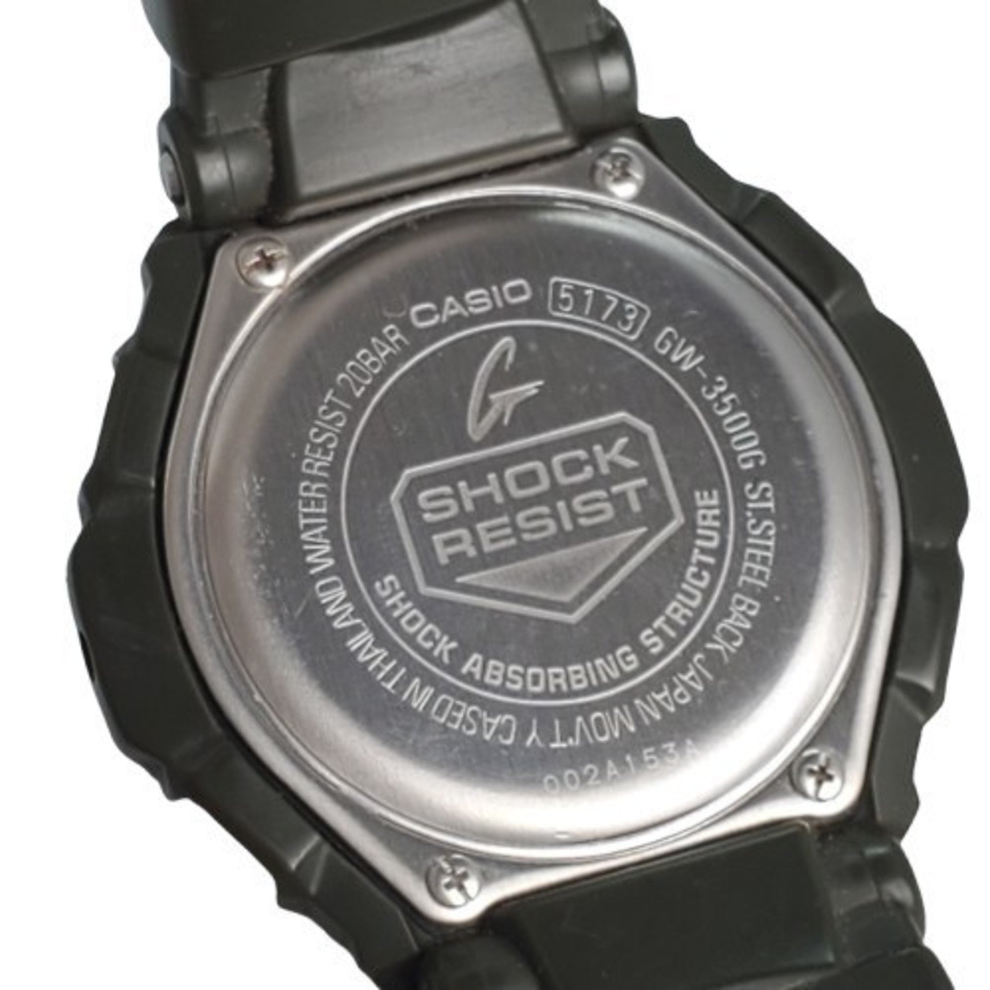 G-SHOCK CASIO Casio Watch GW-3500G Analog-digital Digital-analog Tough Solar Radio Men's Kaizuka Store