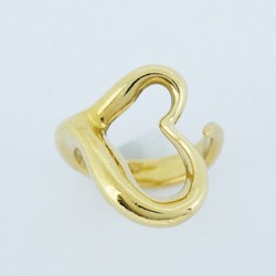 Tiffany ring heart K18YG yellow gold size 6 ladies