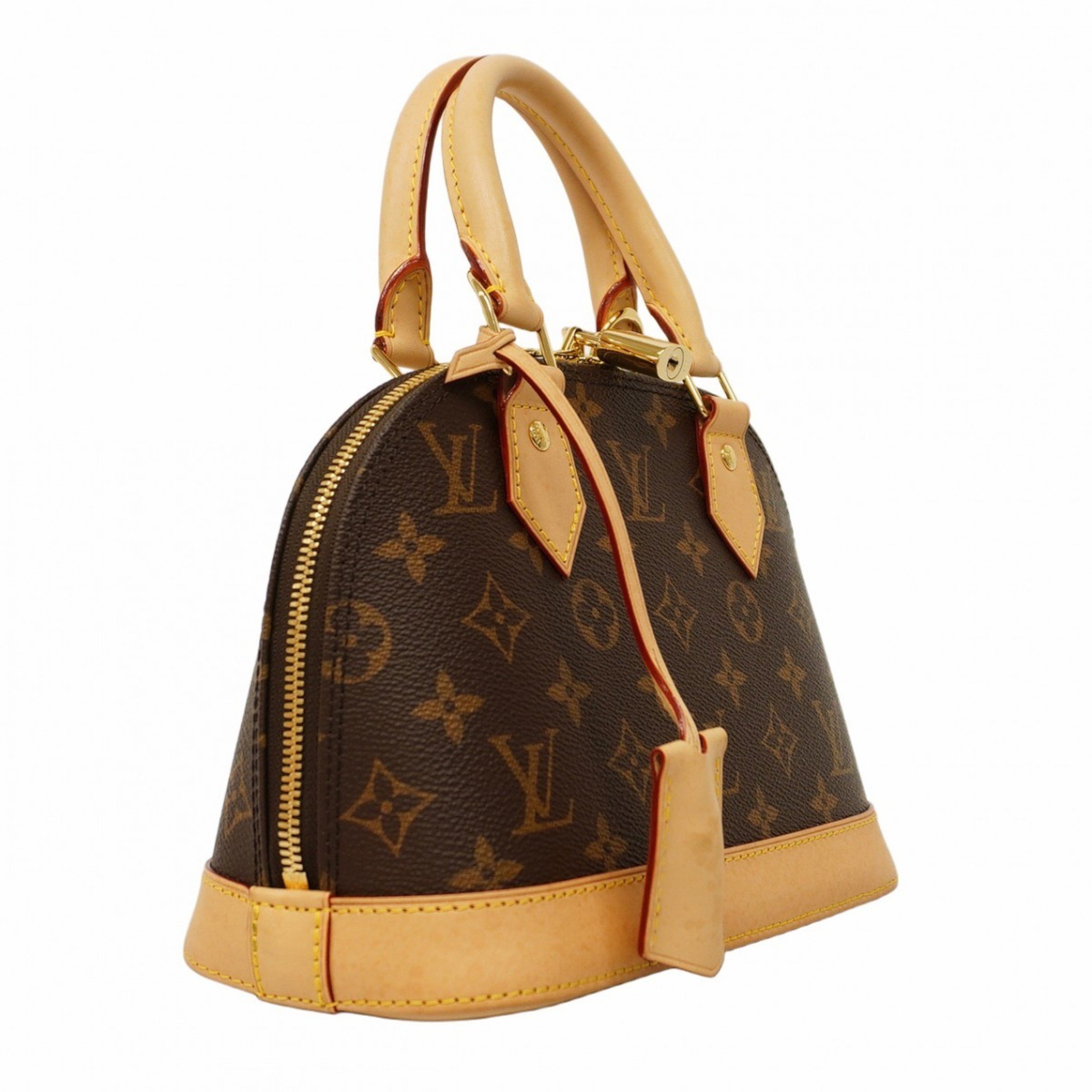 Louis Vuitton Handbag Monogram Alma BB M46990 Brown Ladies