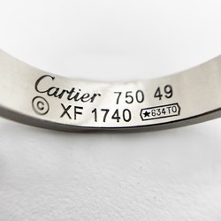 Cartier Ring Love K18WG White Gold #49 Ladies