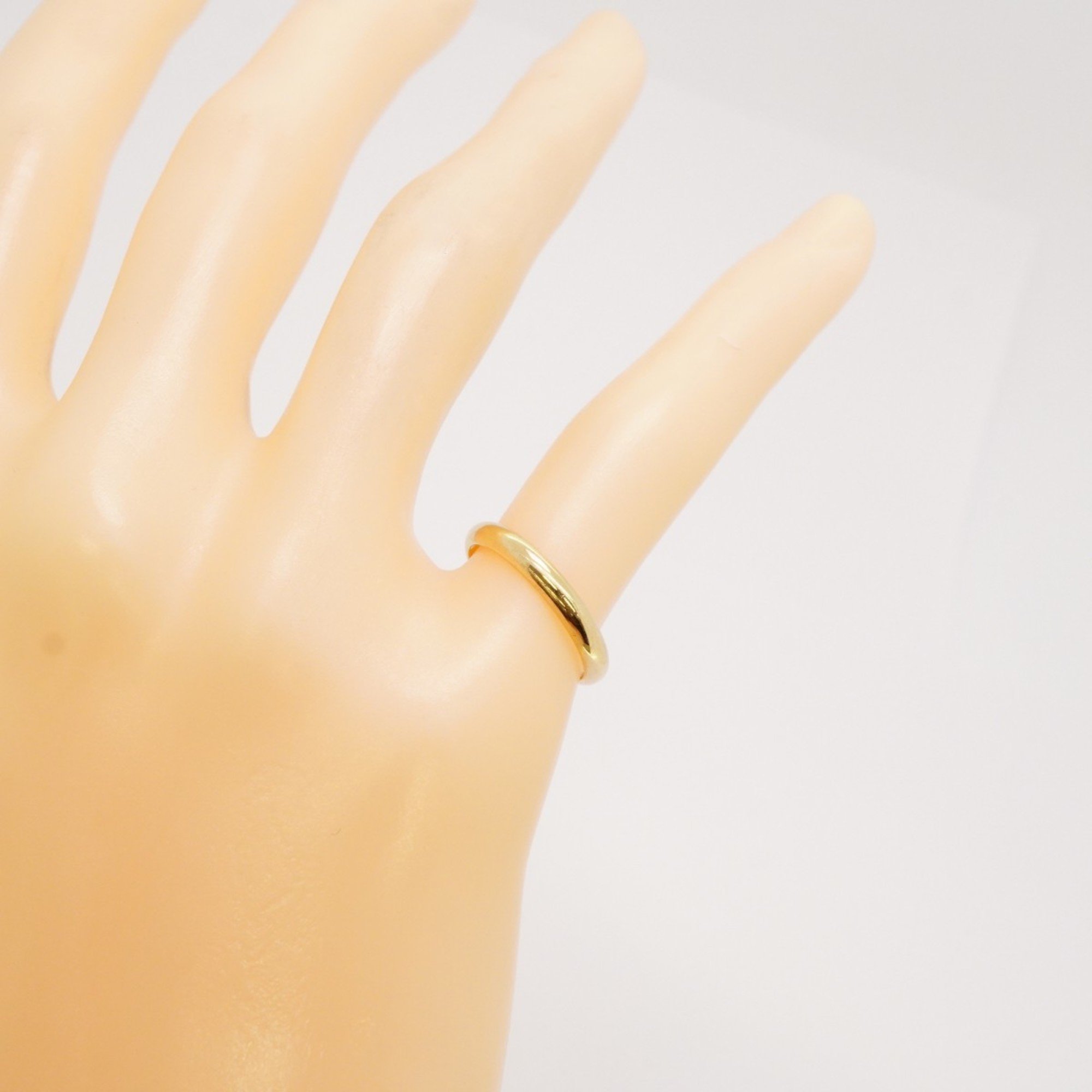 Cartier Ring Classic Wedding K18YG Yellow Gold #47 Ladies