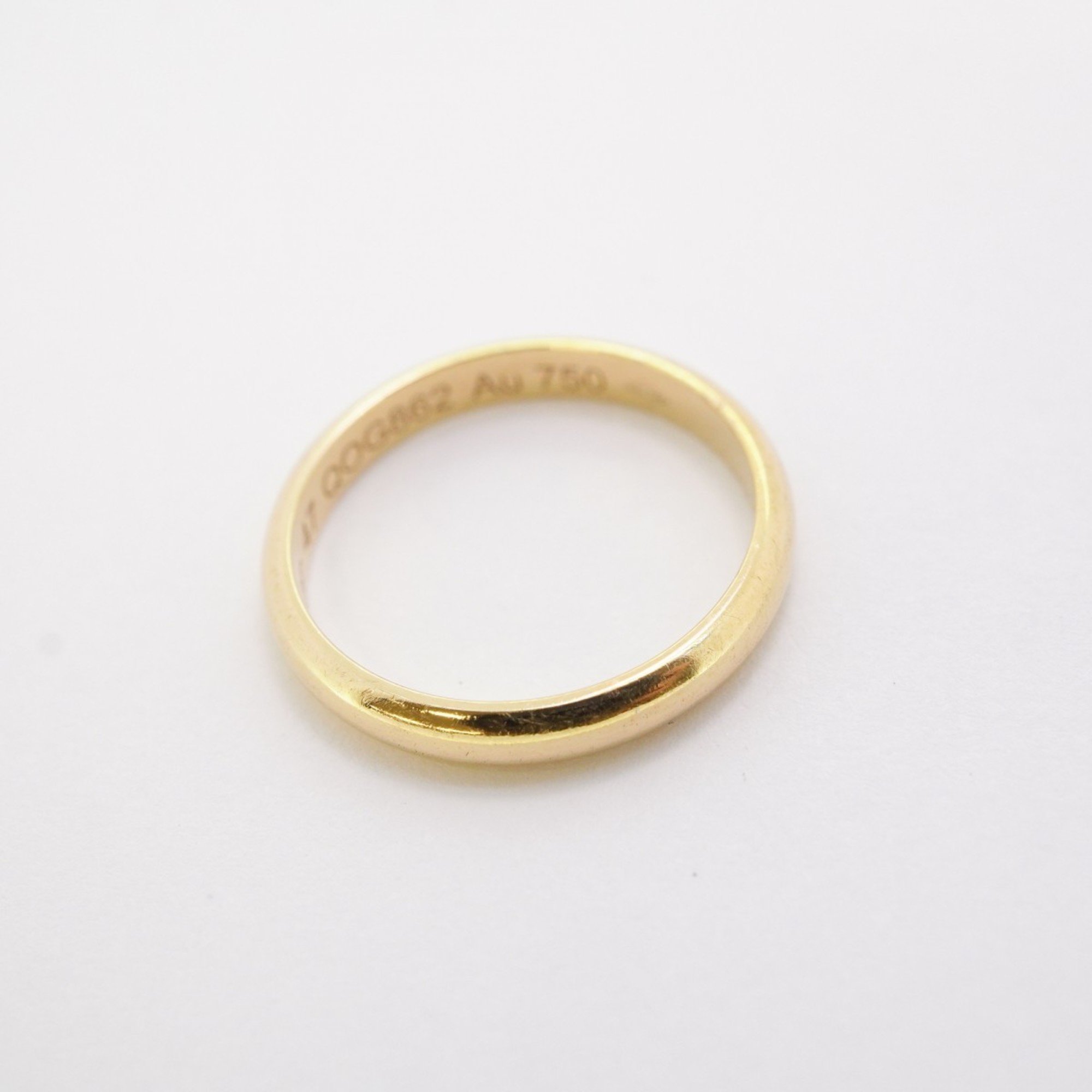 Cartier Ring Classic Wedding K18YG Yellow Gold #47 Ladies