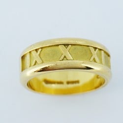 Tiffany Atlas Ring, 18K Yellow Gold, Size 12, Women's