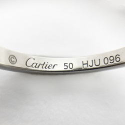 Cartier Ring Ballerina Half Eternity Diamond Pt950 Platinum #50 Ladies