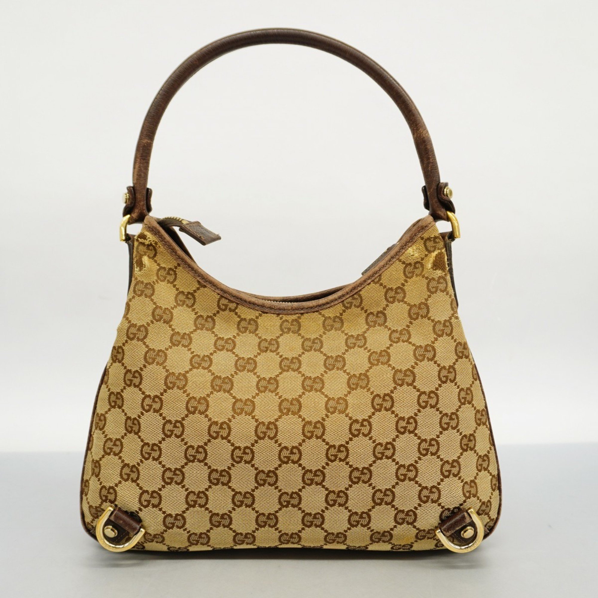 Gucci Handbag GG Canvas Abby 130738 Brown Women's