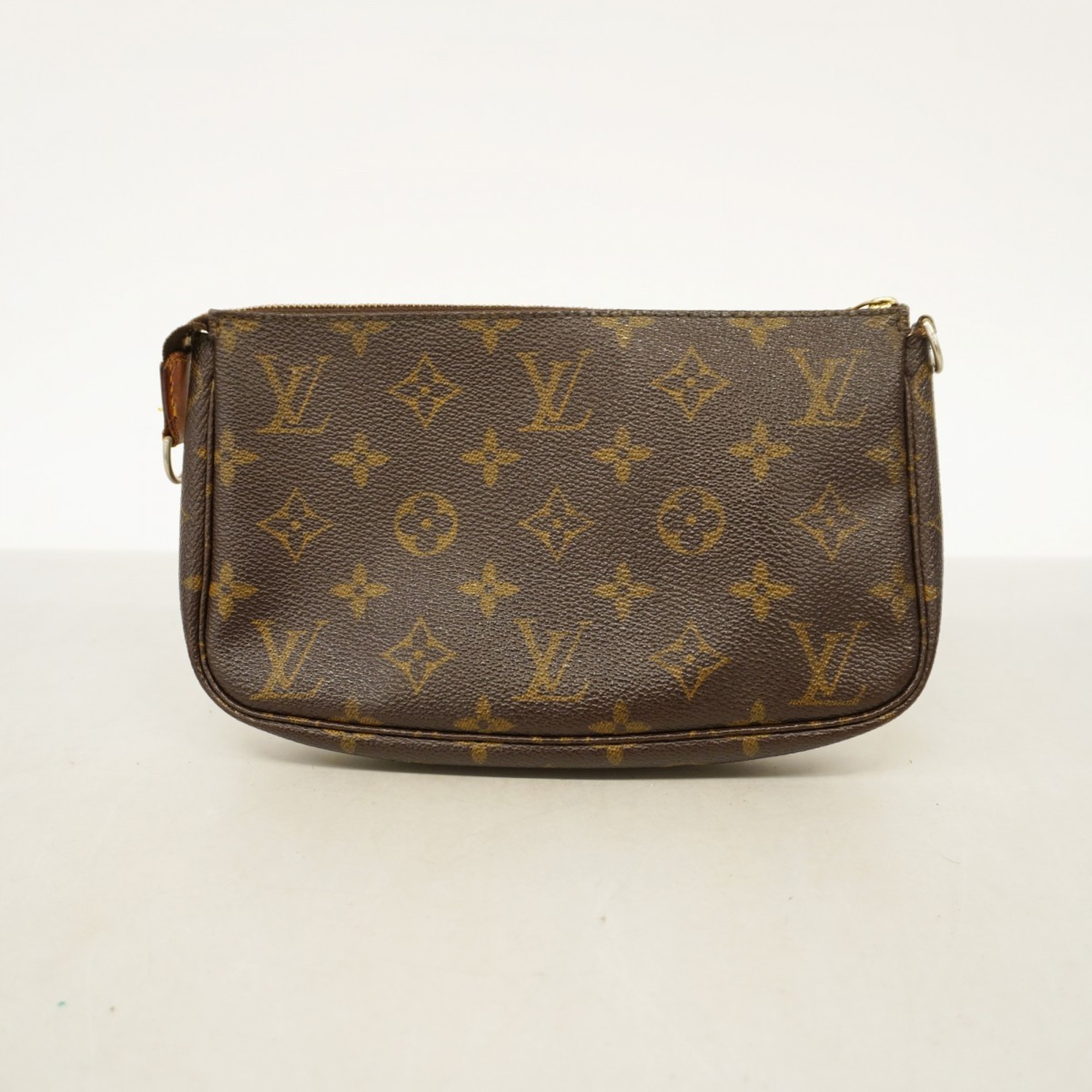 Louis Vuitton Pouch Monogram Pochette Accessoires M51980 Brown Women's