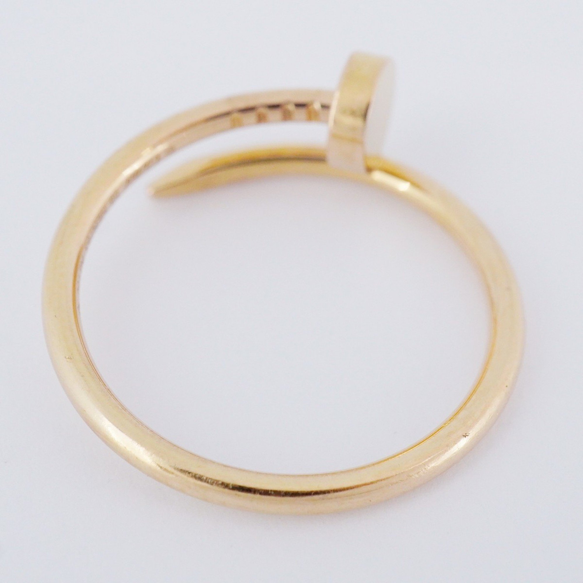 Cartier Ring Juste un Clou K18PG Pink Gold #58 Men's