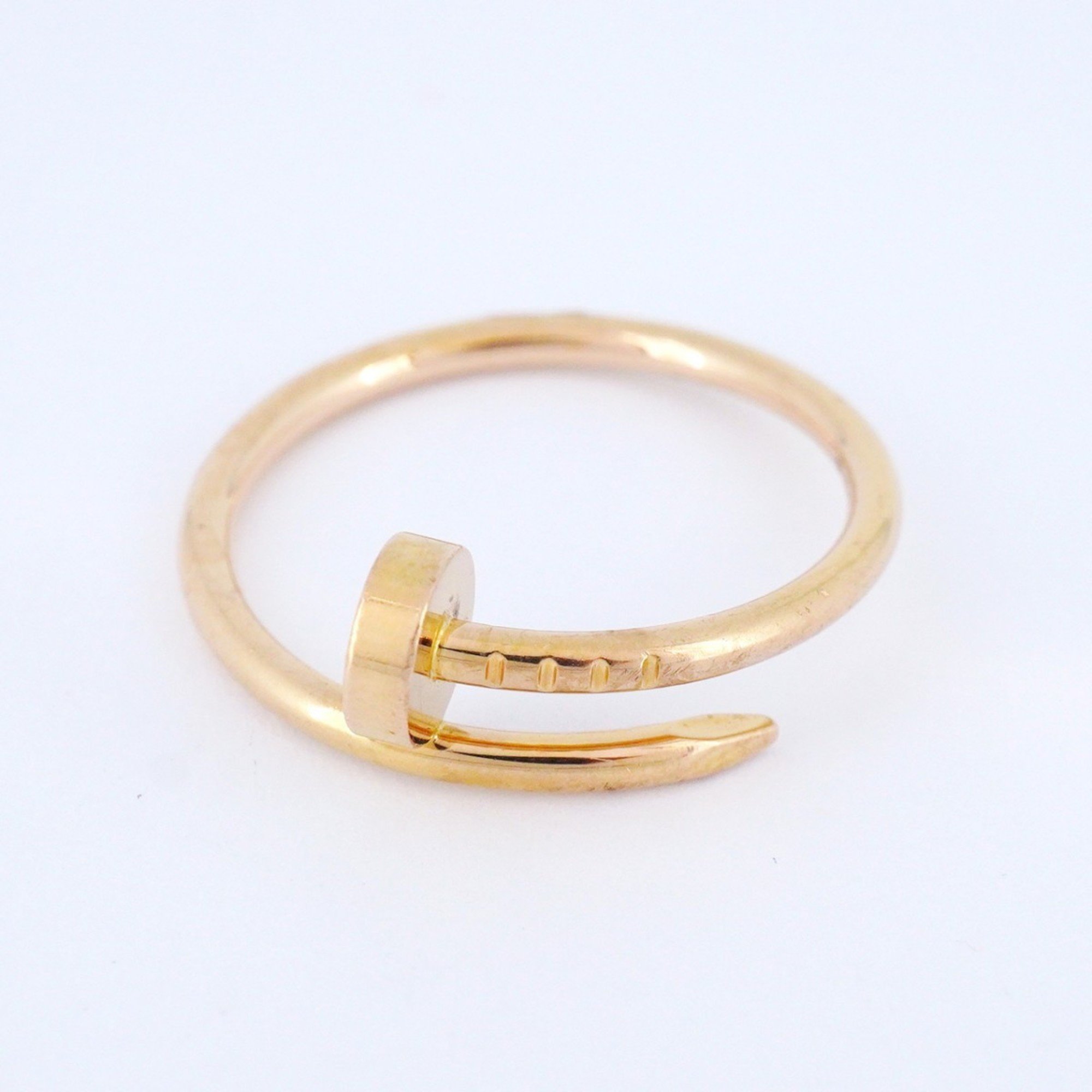 Cartier Ring Juste un Clou K18PG Pink Gold #58 Men's