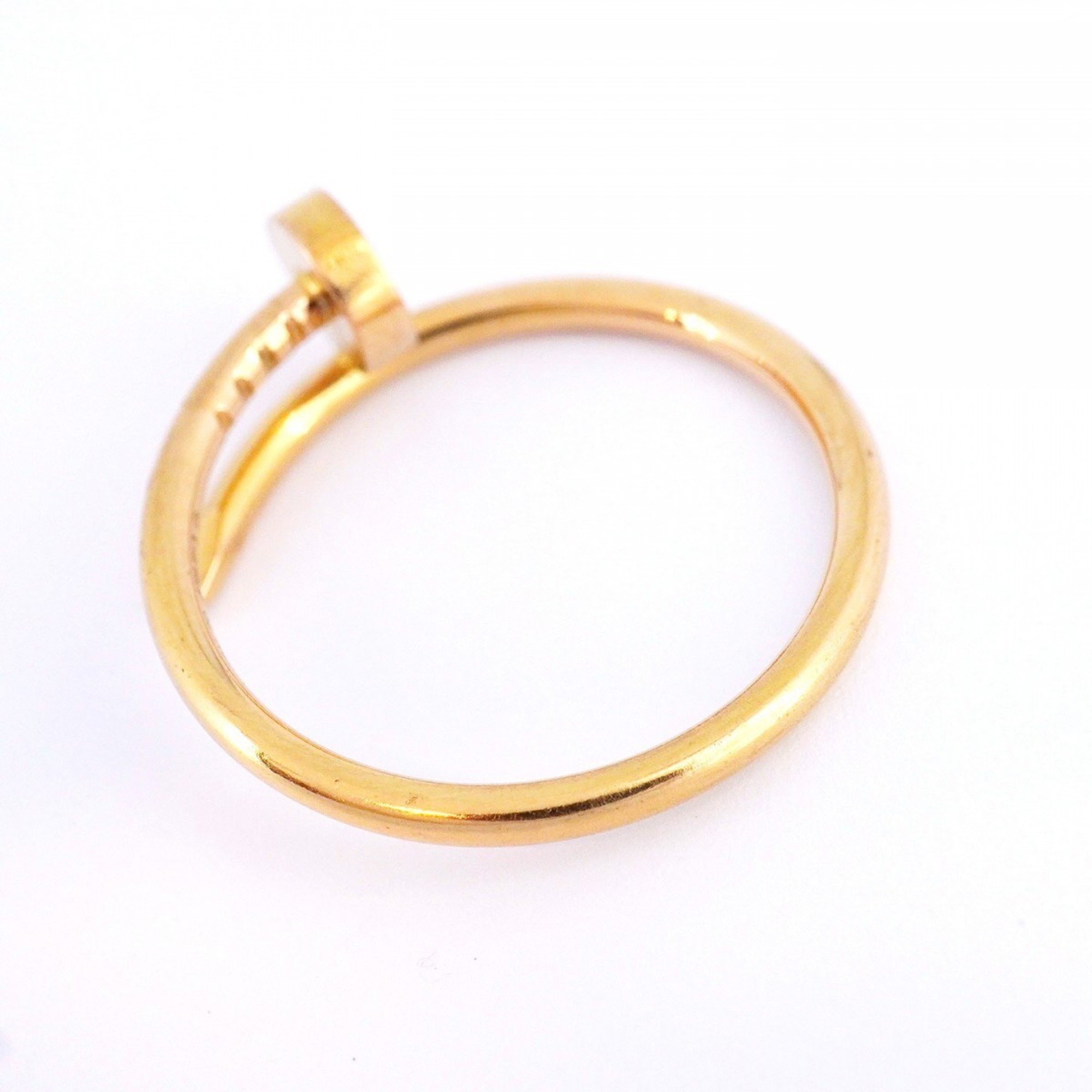 Cartier Ring Juste un Clou K18PG Pink Gold #58 Men's