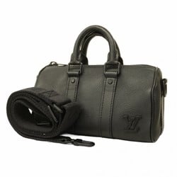 Louis Vuitton Shoulder Bag Aerogram Keepall XS M80950 Black Women's