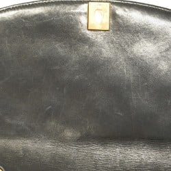 Chanel Shoulder Bag Diana Lambskin Black Women's