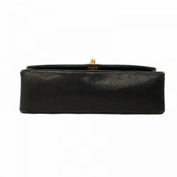 Chanel Shoulder Bag Diana Lambskin Black Women's