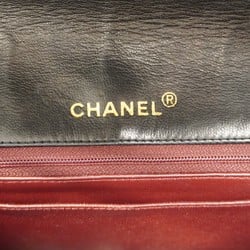 Chanel Shoulder Bag Diana Lambskin Black Women's