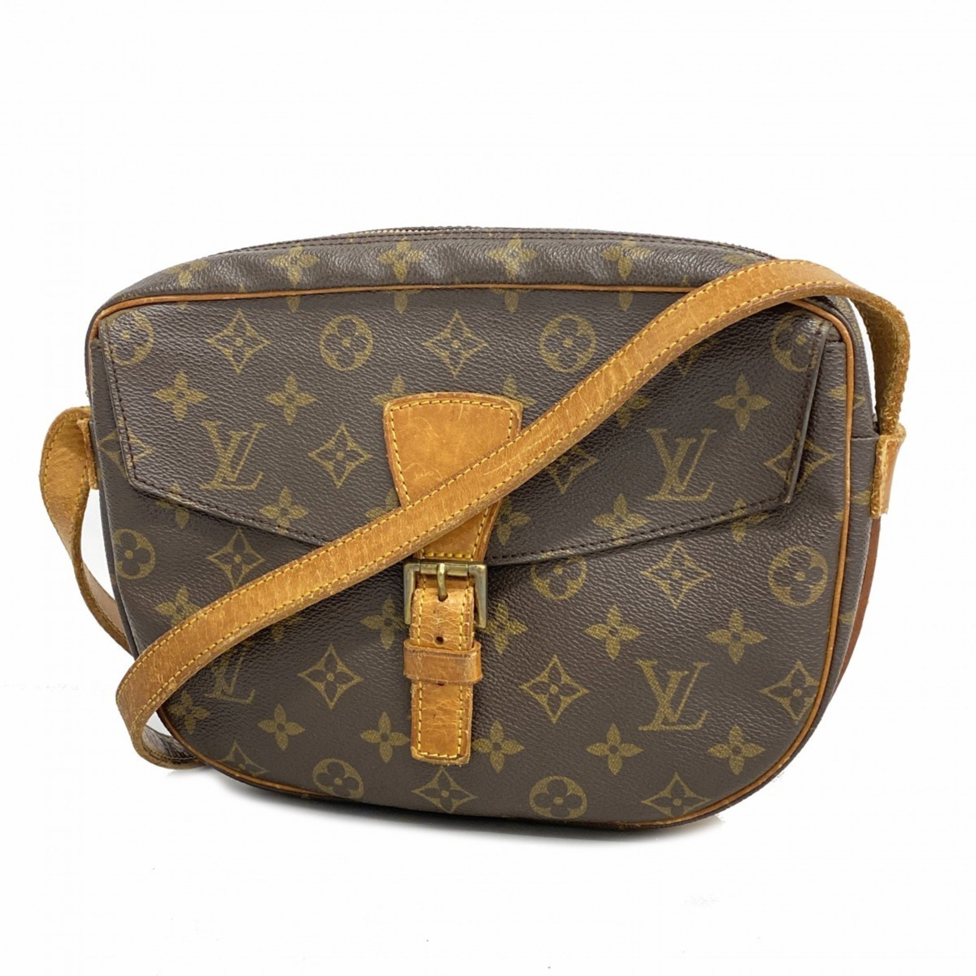 Louis Vuitton Shoulder Bag Monogram Jeune Fille GM M51225 Brown Ladies