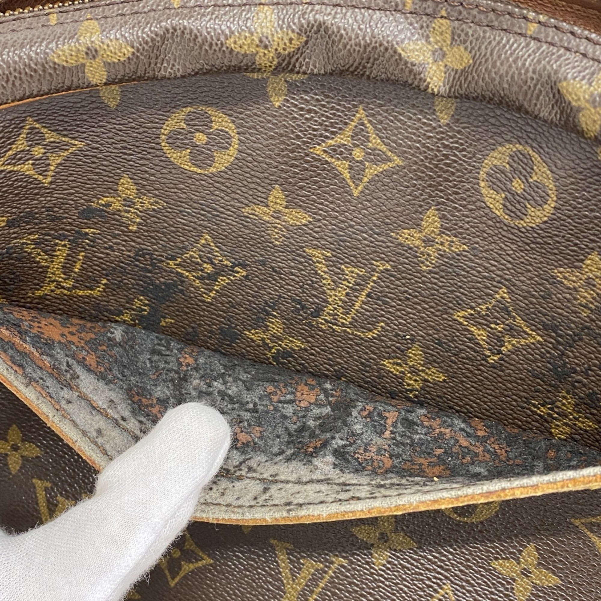 Louis Vuitton Shoulder Bag Monogram Jeune Fille GM M51225 Brown Ladies