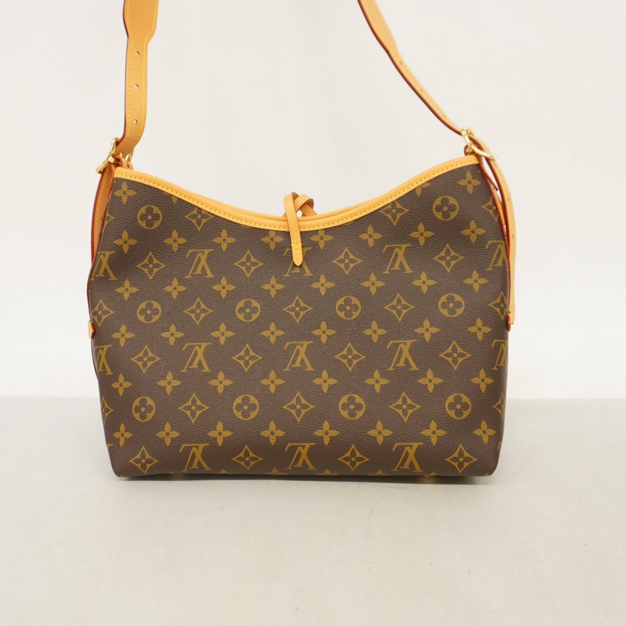 Louis Vuitton Shoulder Bag Monogram Carryall NM PM M46203 Brown Women's