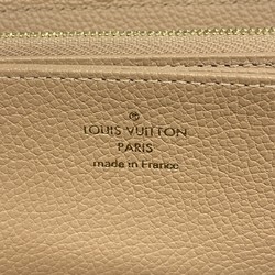 Louis Vuitton Long Wallet Monogram Empreinte Zippy M69034 Tourterelle Ladies