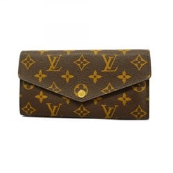 Louis Vuitton Long Wallet Monogram Portefeuille Sarah M60531 Brown Ladies