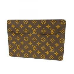 Louis Vuitton Clutch Bag Monogram Pochette Homme M51795 Brown Men's Women's