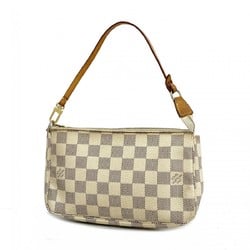 Louis Vuitton Pouch Damier Azur Pochette Accessoires N41207 White Women's