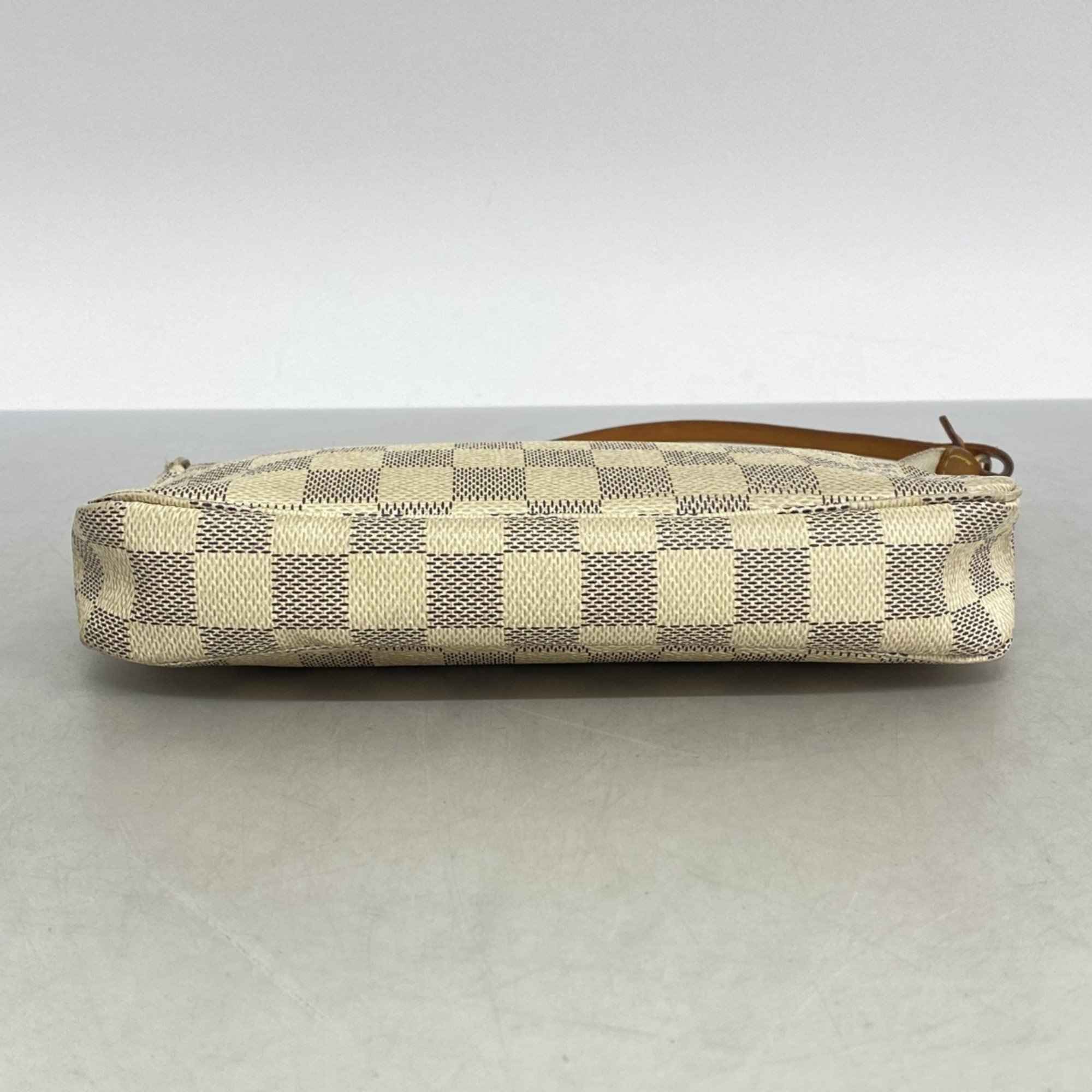 Louis Vuitton Pouch Damier Azur Pochette Accessoires N41207 White Women's